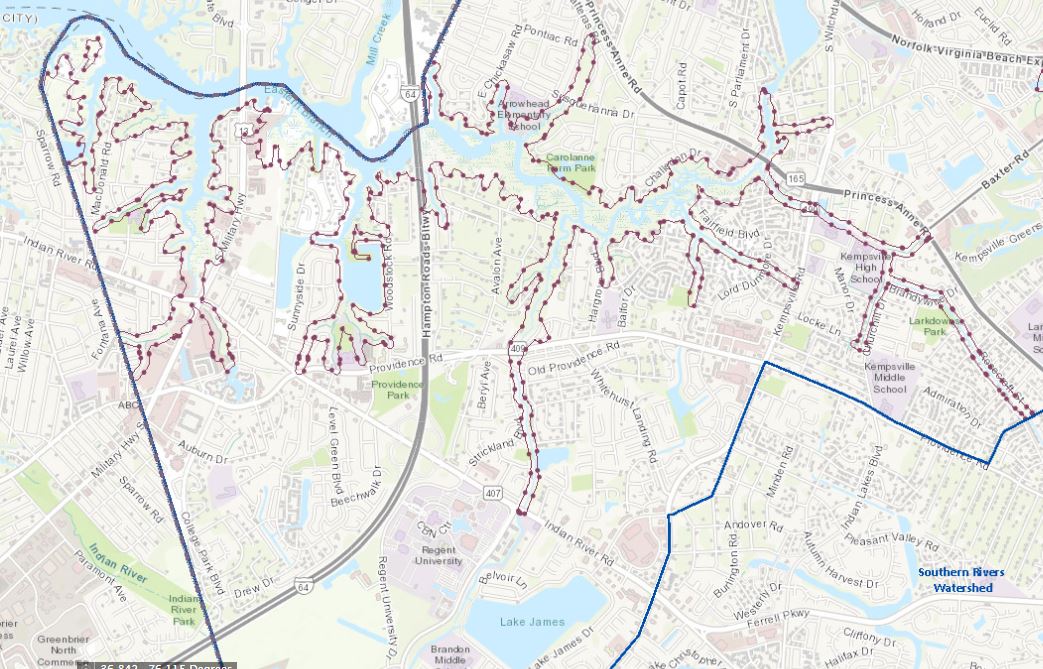 Elizabeth River Watershed Lynnhaven River NOW